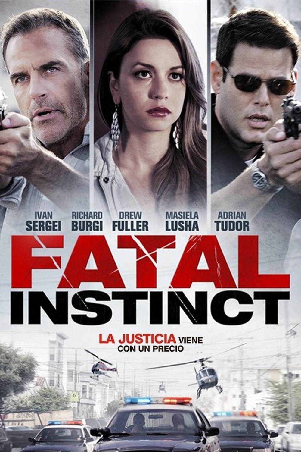 Poster de FATAL INSTINCT (POR INSTINTO) en español
