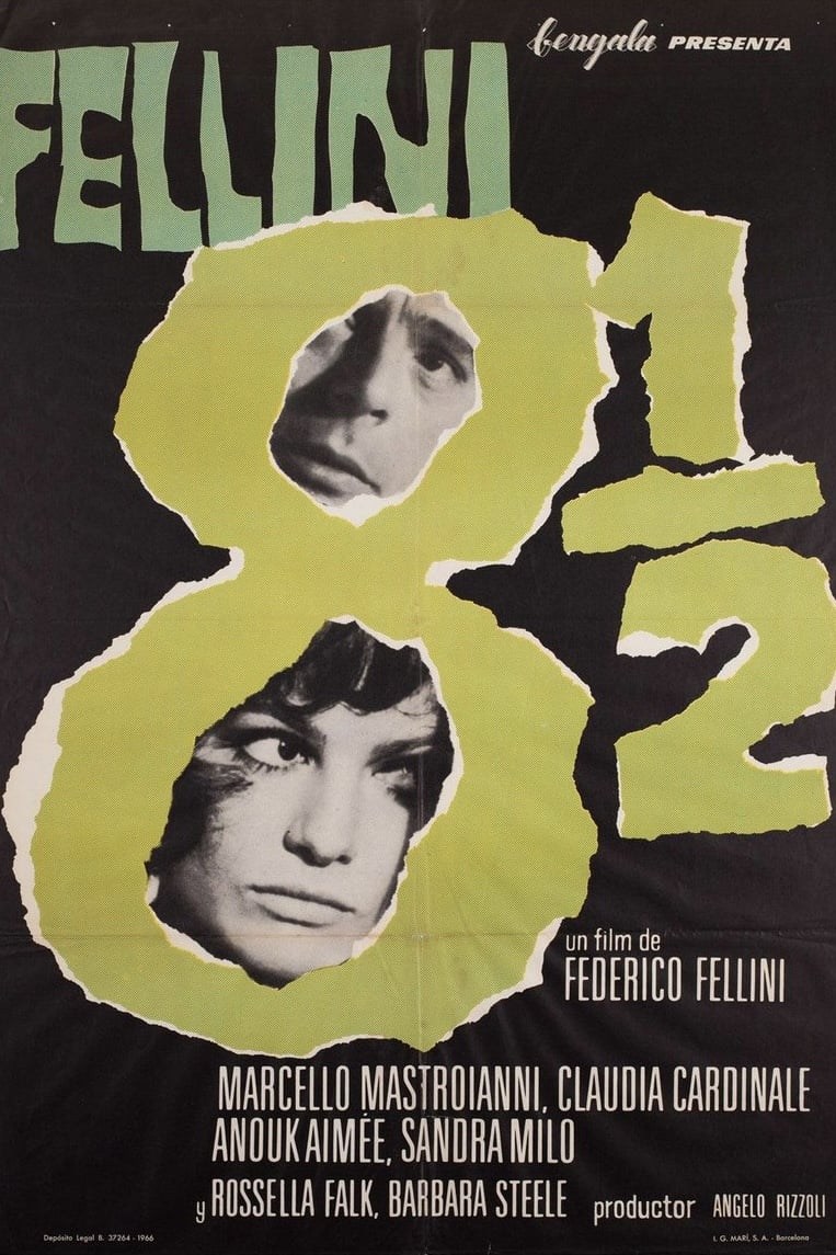 Poster de FELLINI 8½ en español