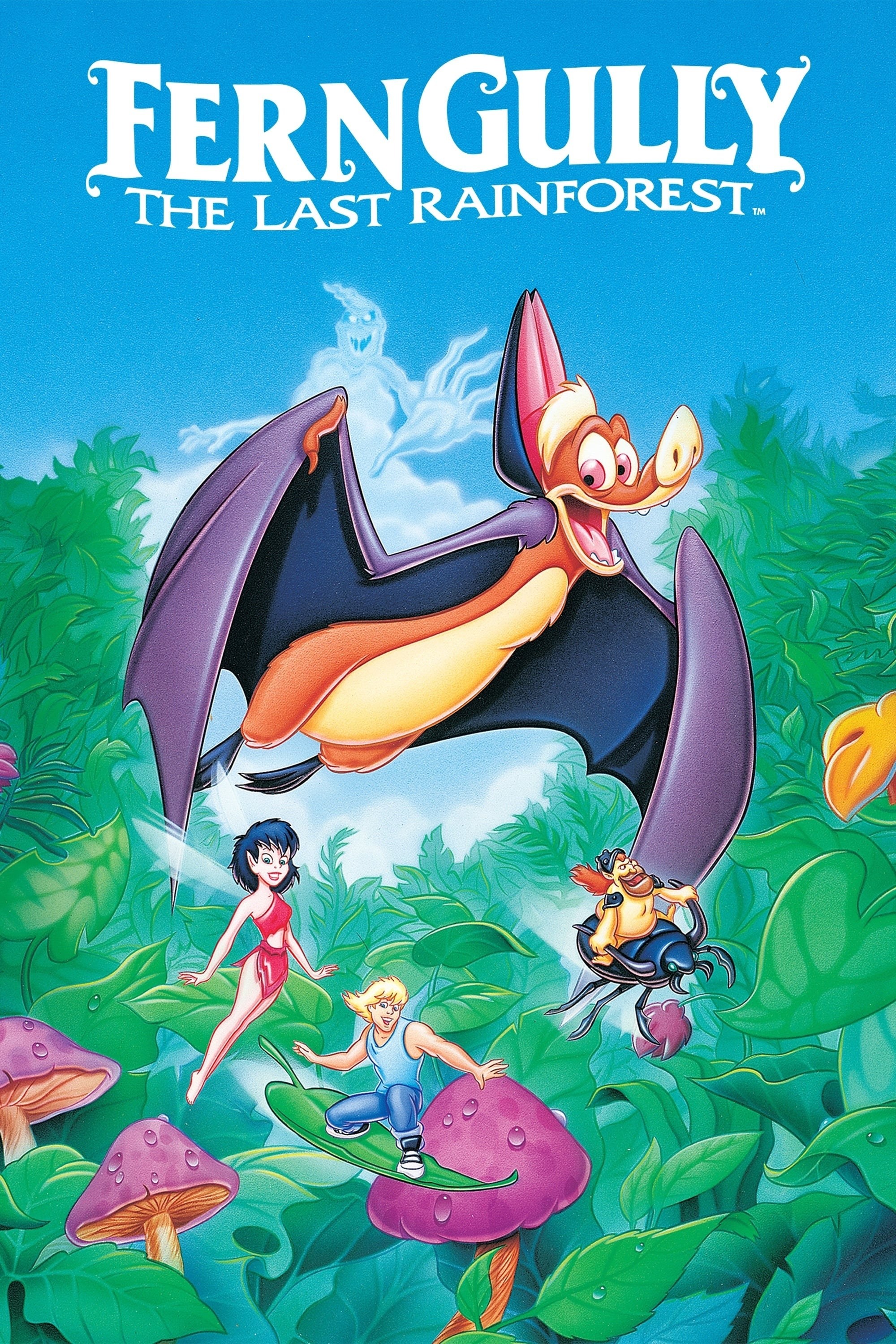 Poster de FERNGULLY: LAS AVENTURAS DE ZAK Y CRYSTA en inglés