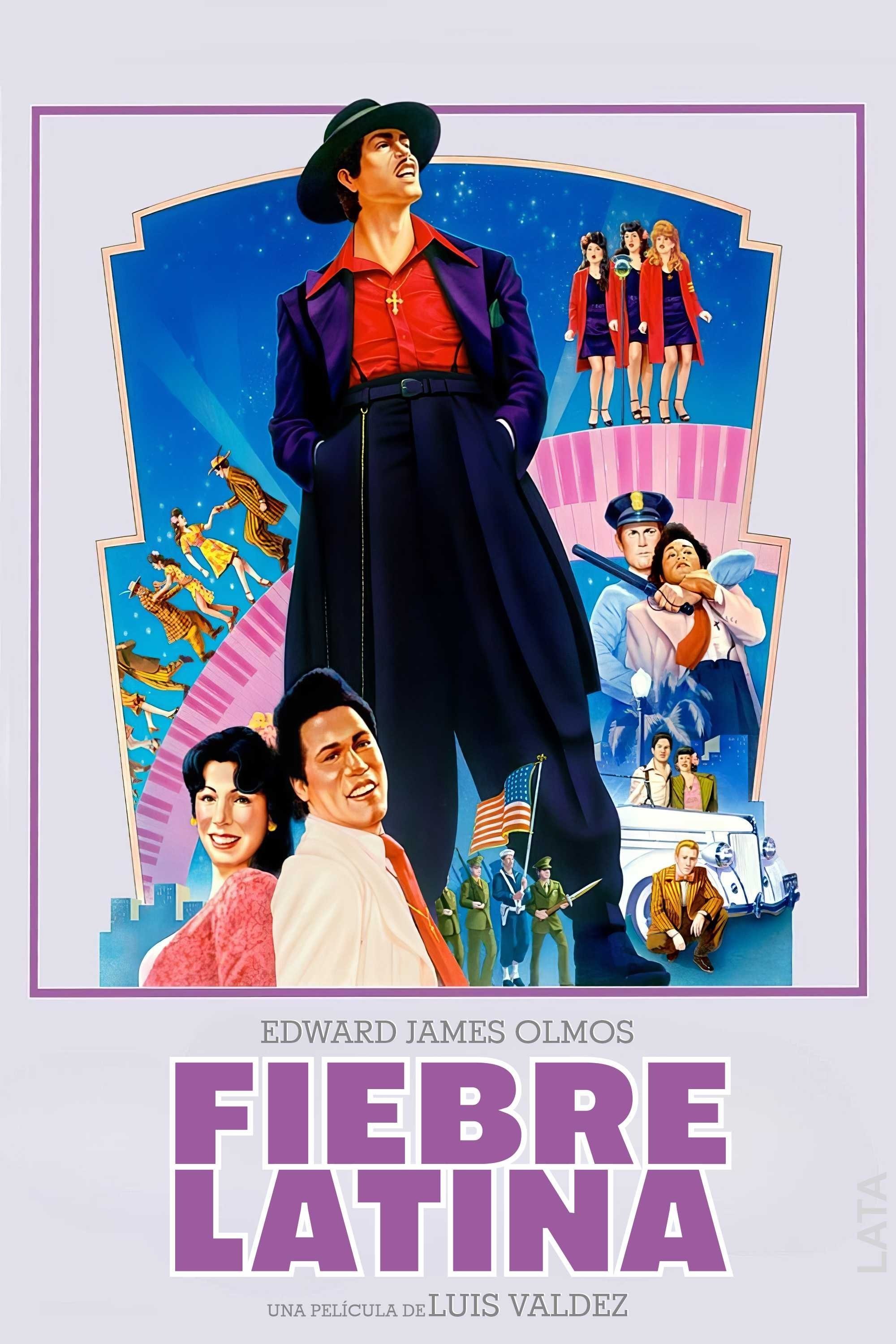 Poster de FIEBRE LATINA en español