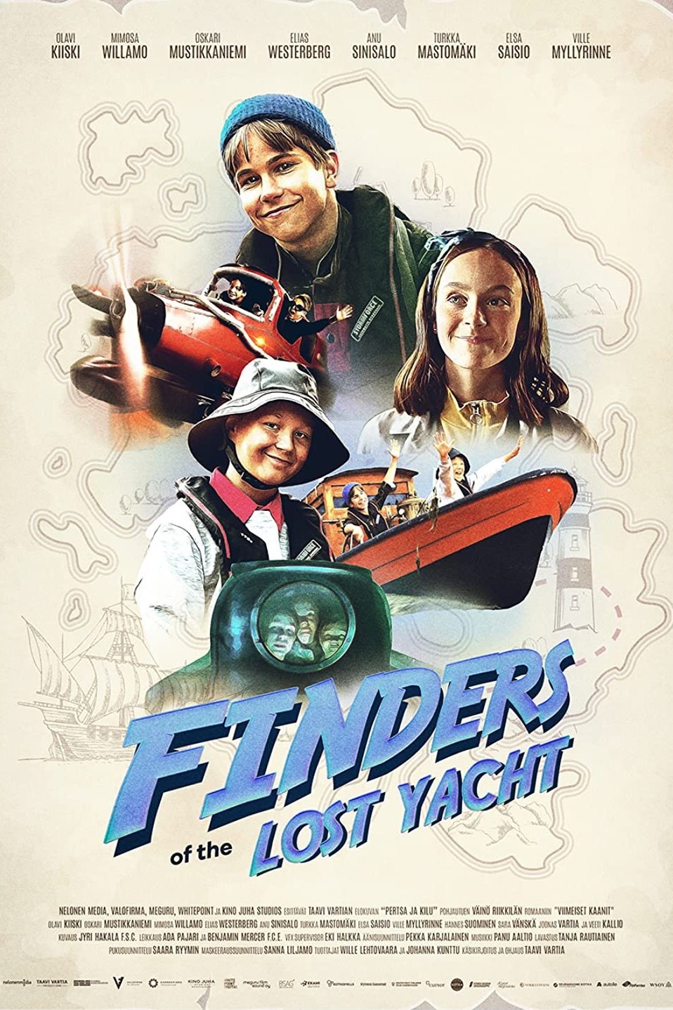 Poster de FINDERS OF THE LOST YACHT en inglés