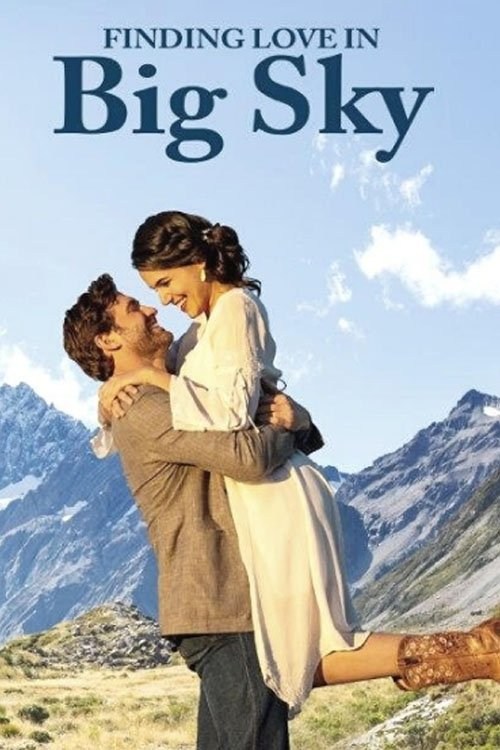 Poster de FINDING LOVE IN BIG SKY, MONTANA en inglés