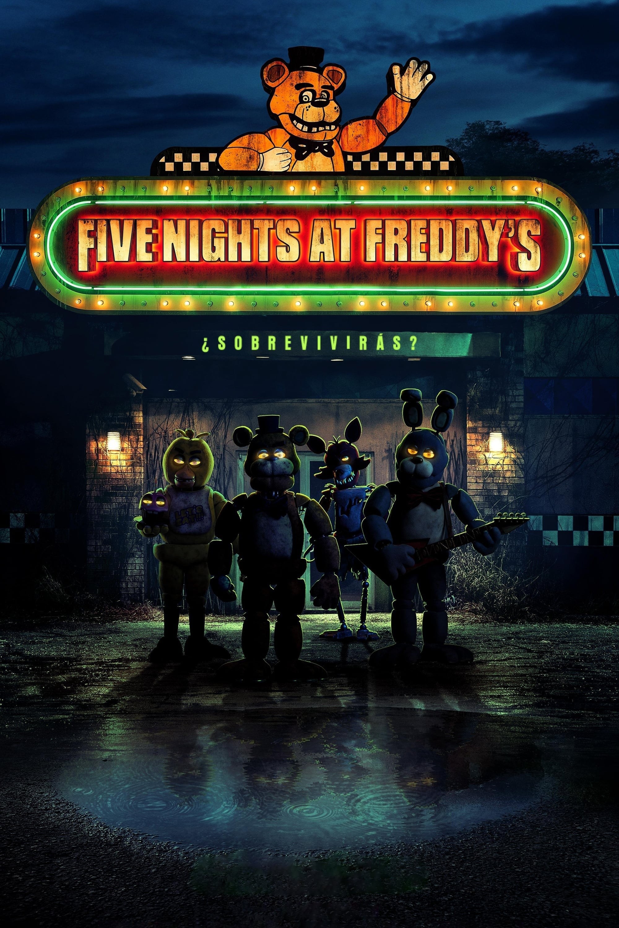 Poster de FIVE NIGHTS AT FREDDY'S en español