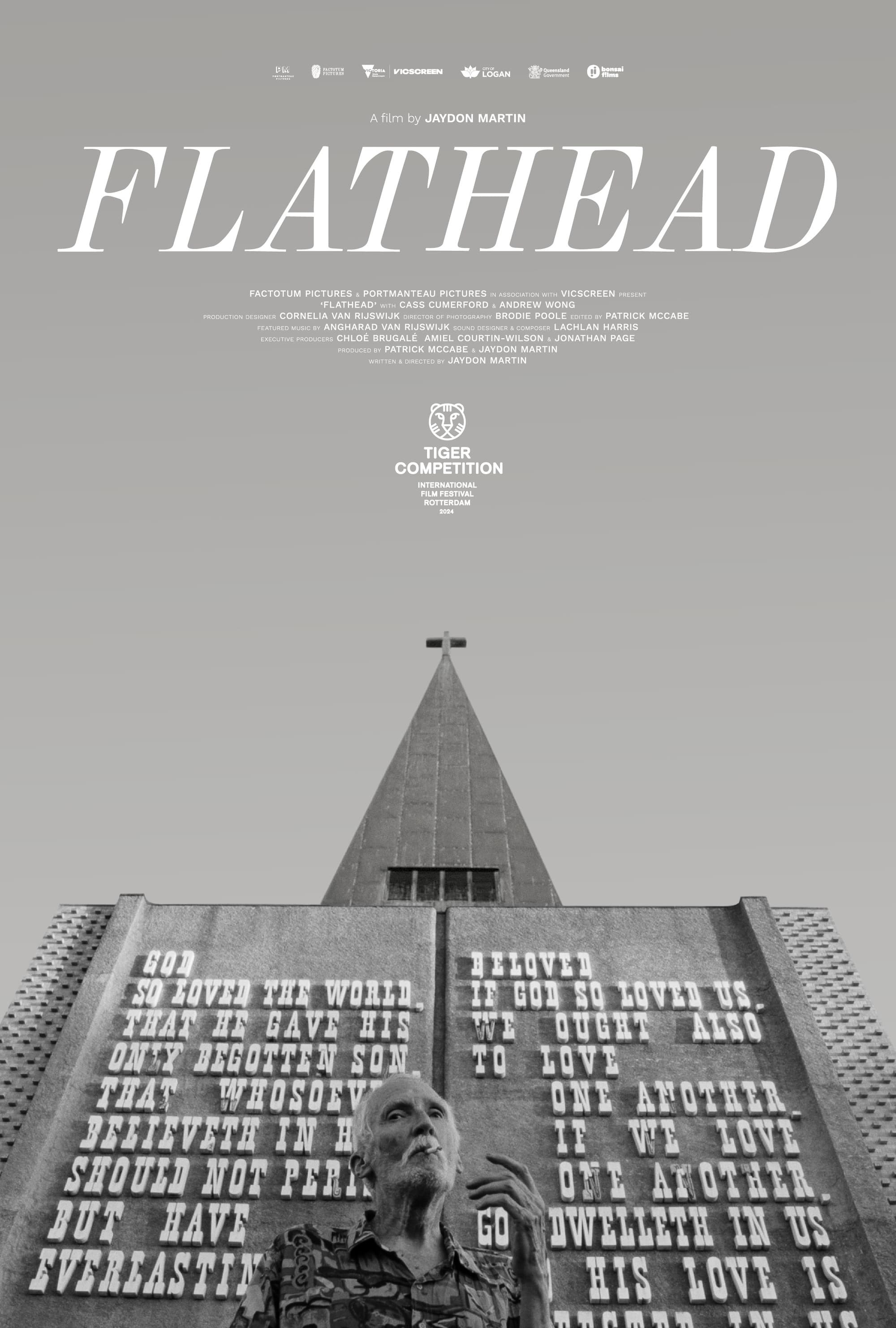 Poster de FLATHEAD en inglés
