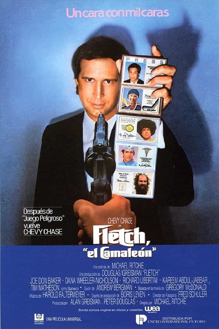 Poster de FLETCH, EL CAMALEÓN en español