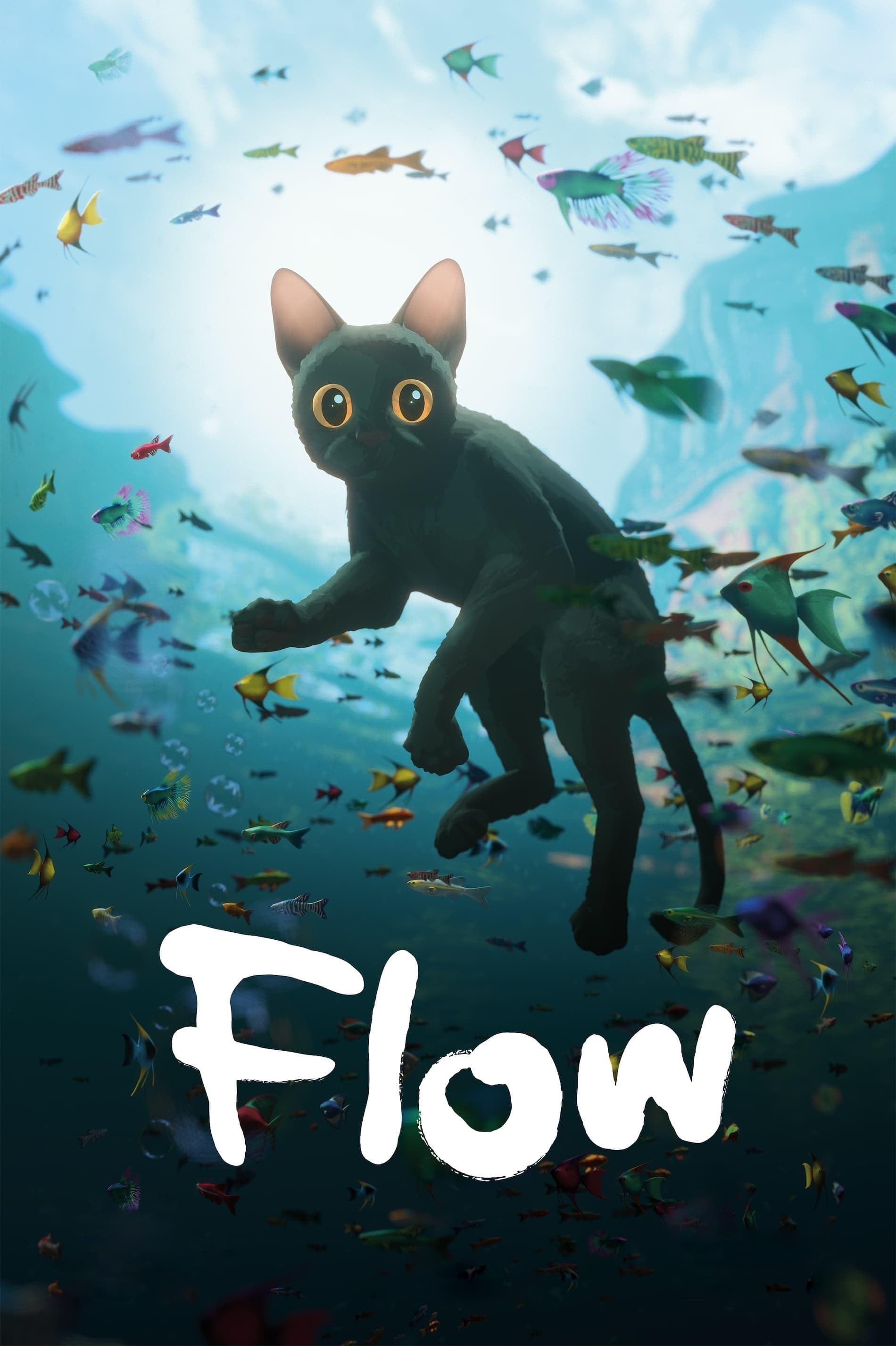 Poster de FLOW, UN MUNDO QUE SALVAR