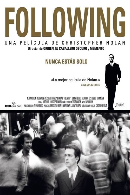 Poster de FOLLOWING en español