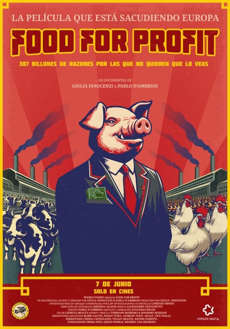 Poster de FOOD FOR PROFIT en español