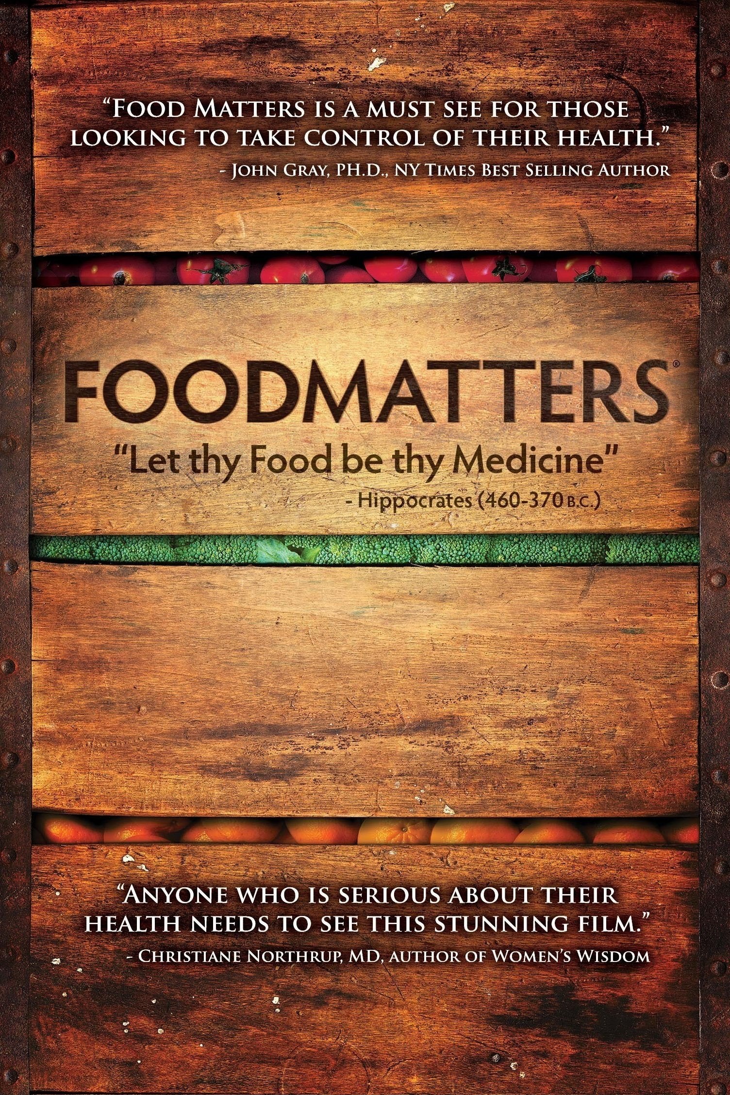 Poster de FOOD MATTERS en inglés