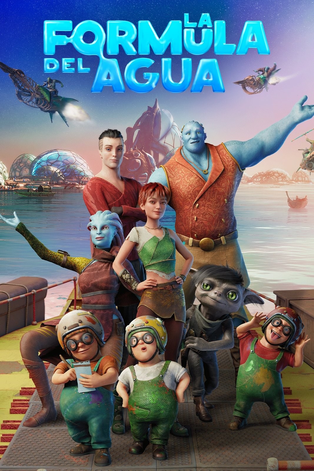 Poster de THE FORMULA OF WATER en español