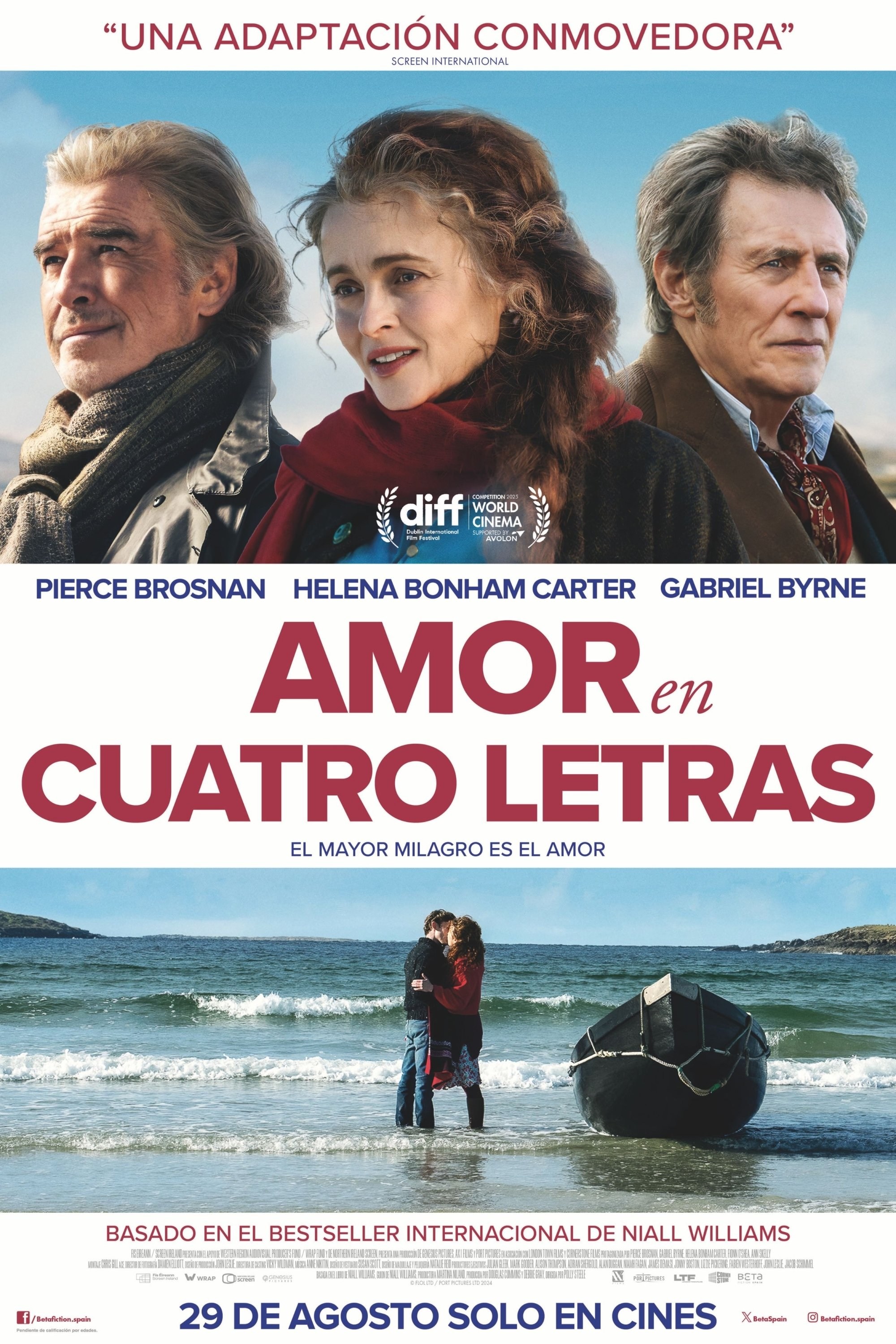 Poster de AMOR EN CUATRO LETRAS en español