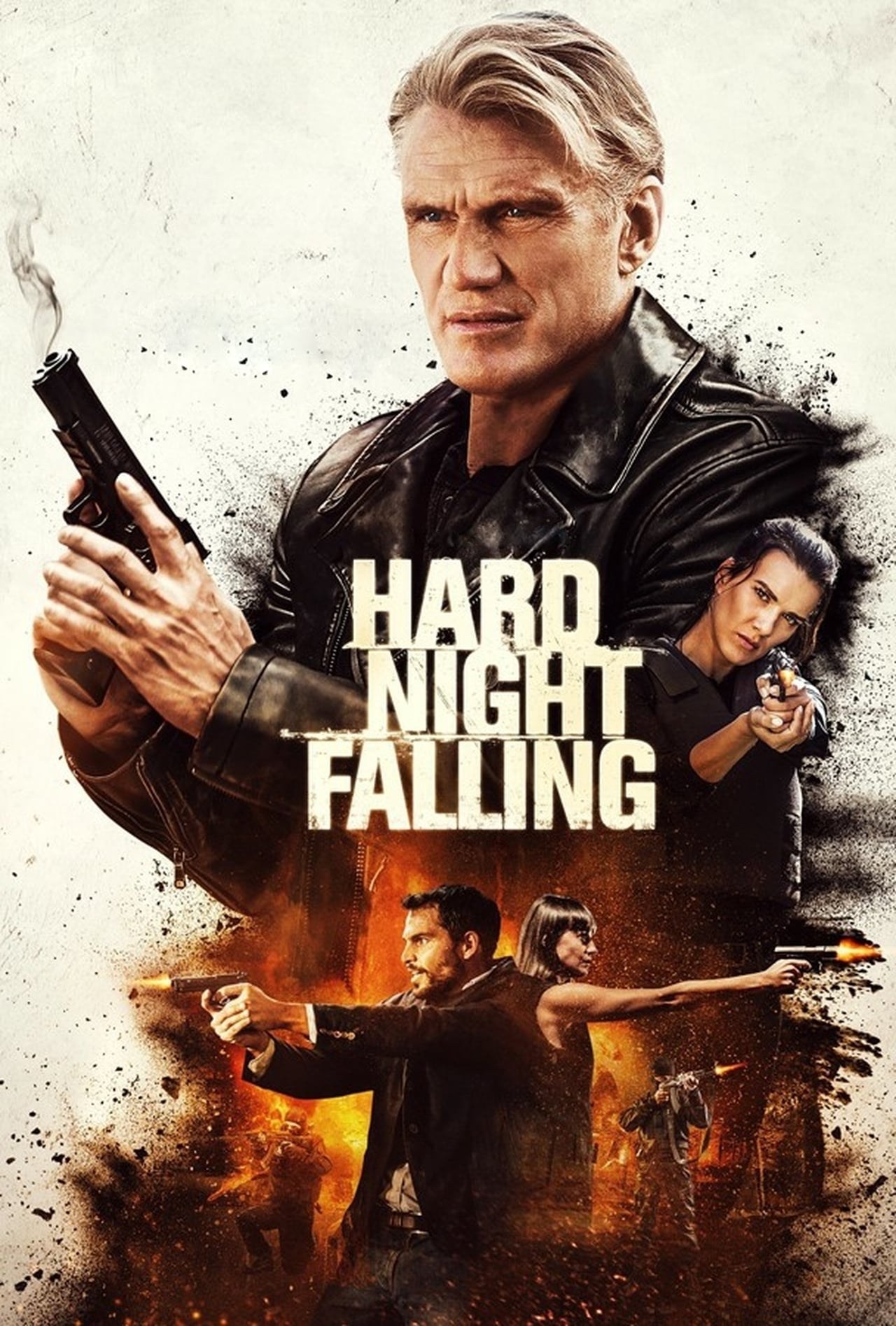 Poster de HARD NIGHT FALLING en inglés