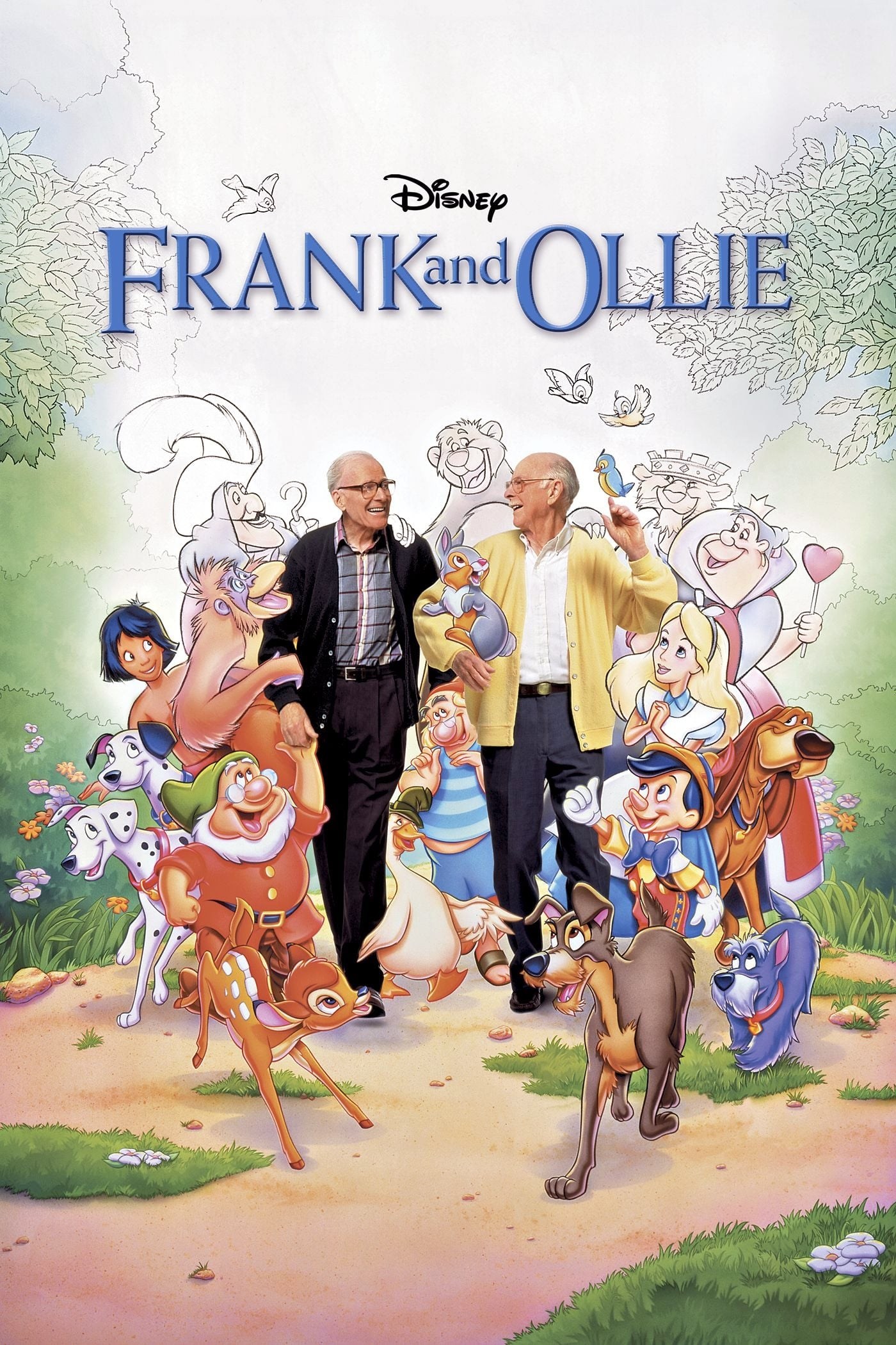Poster de FRANK Y OLLIE: LOS MAGOS DE DISNEY en inglés