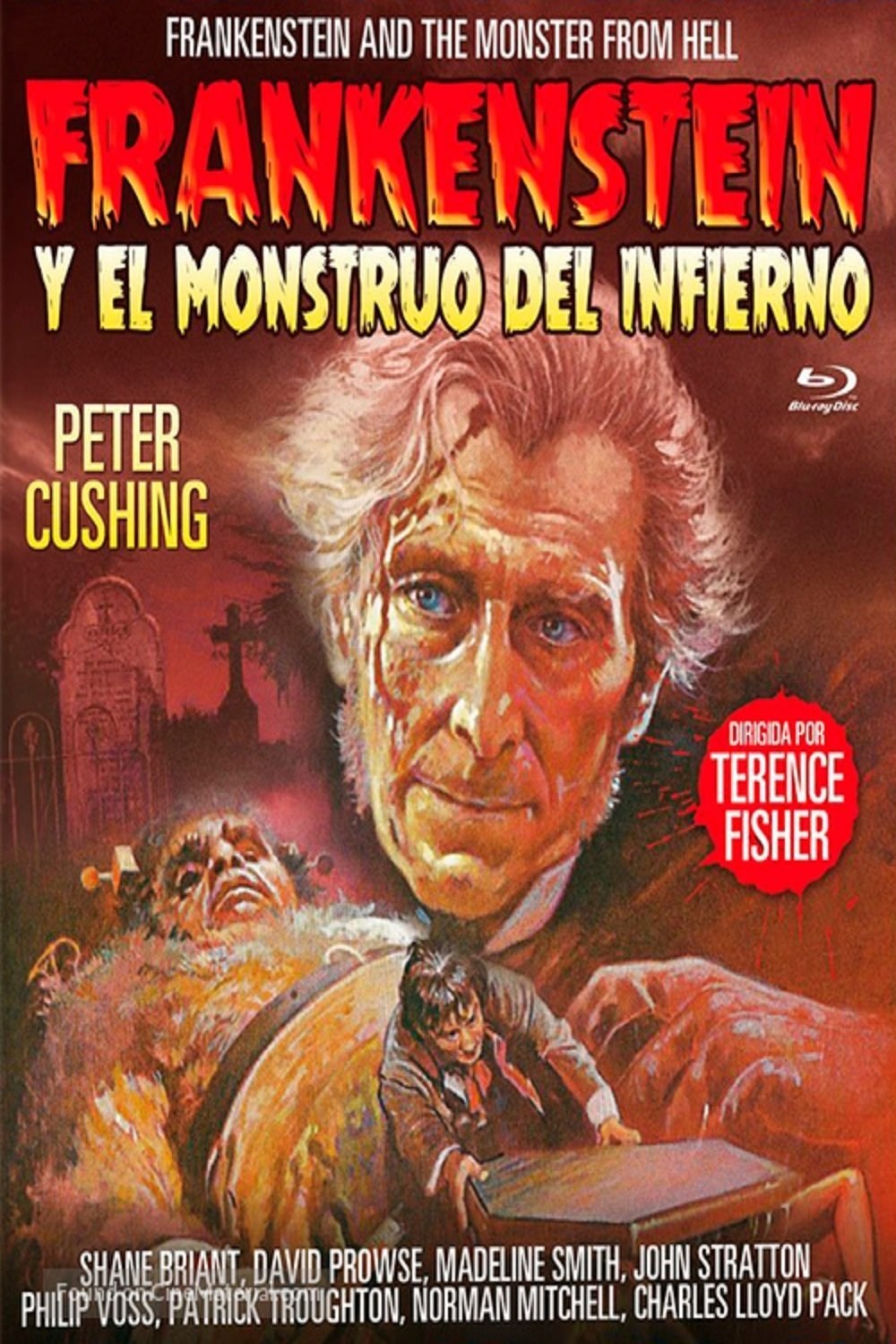 Poster de FRANKENSTEIN Y EL MONSTRUO DEL INFIERNO en español