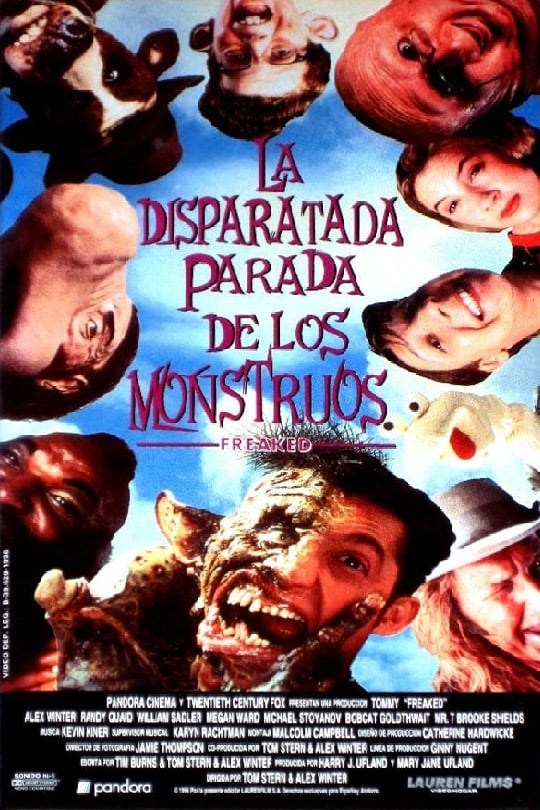 Poster de FREAKED. LA DISPARATADA PARADA DE LOS MONSTRUOS en español