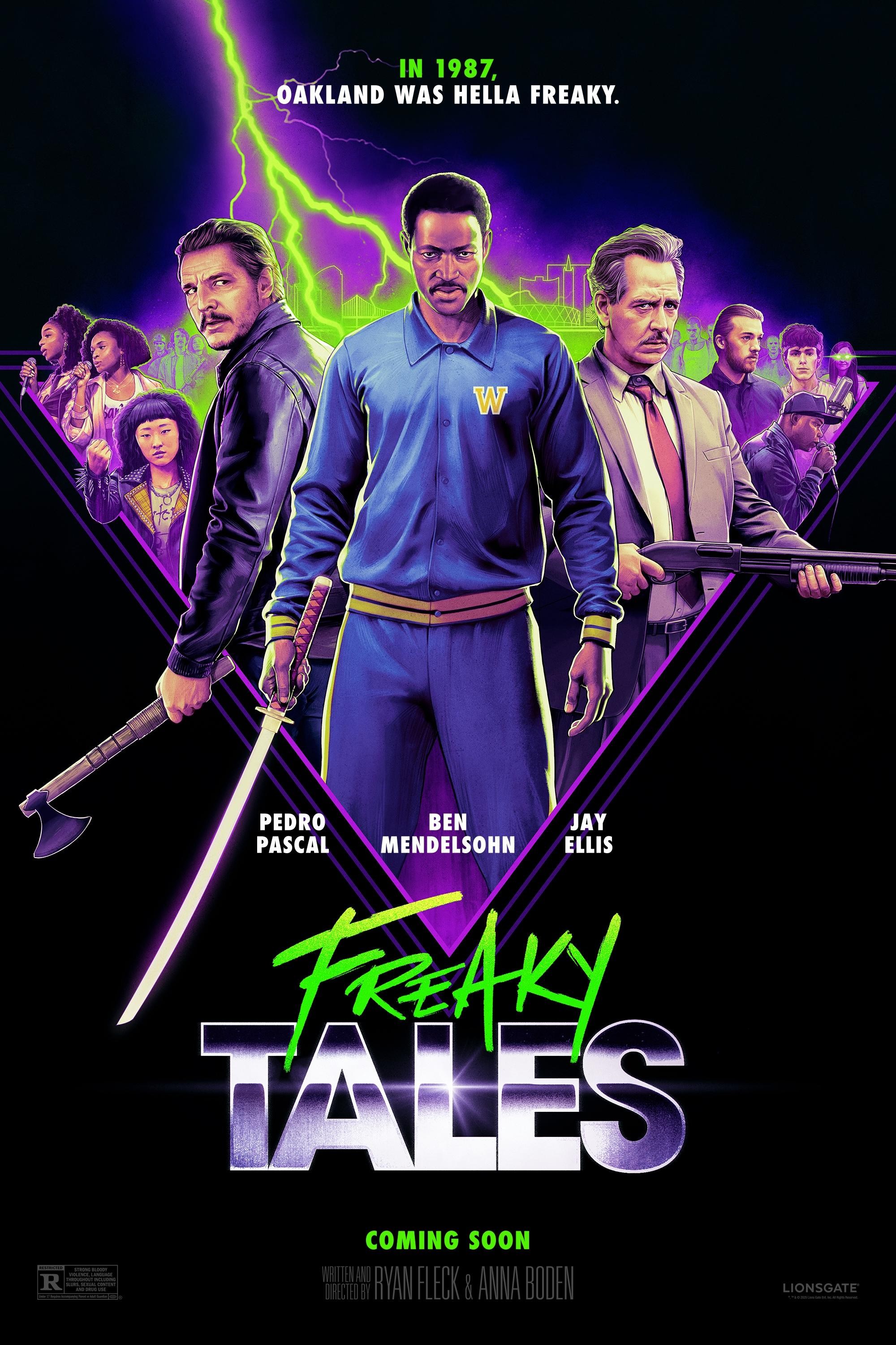 Poster de FREAKY TALES en inglés