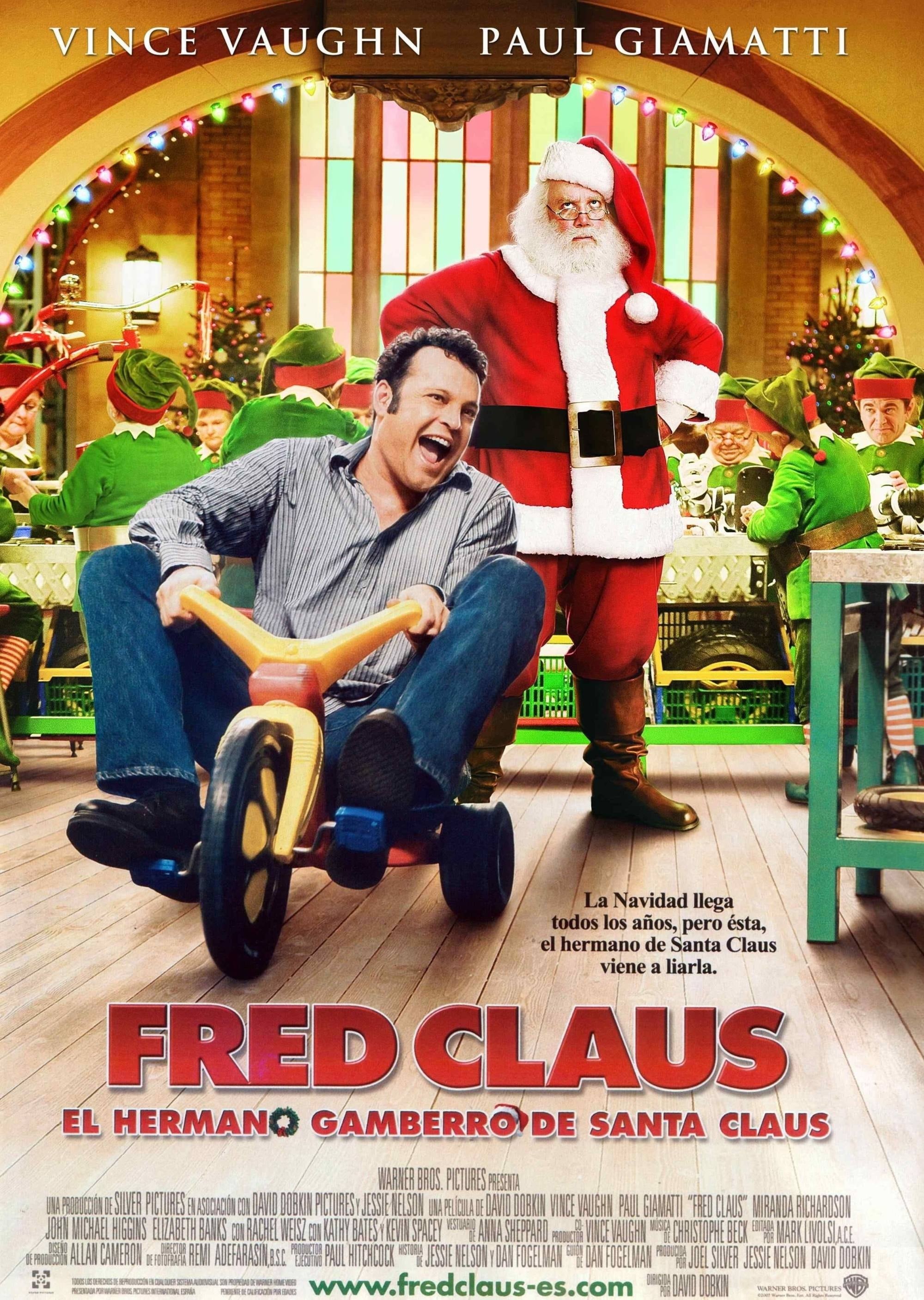 Poster de FRED CLAUS: EL HERMANO GAMBERRO DE SANTA CLAUS en español