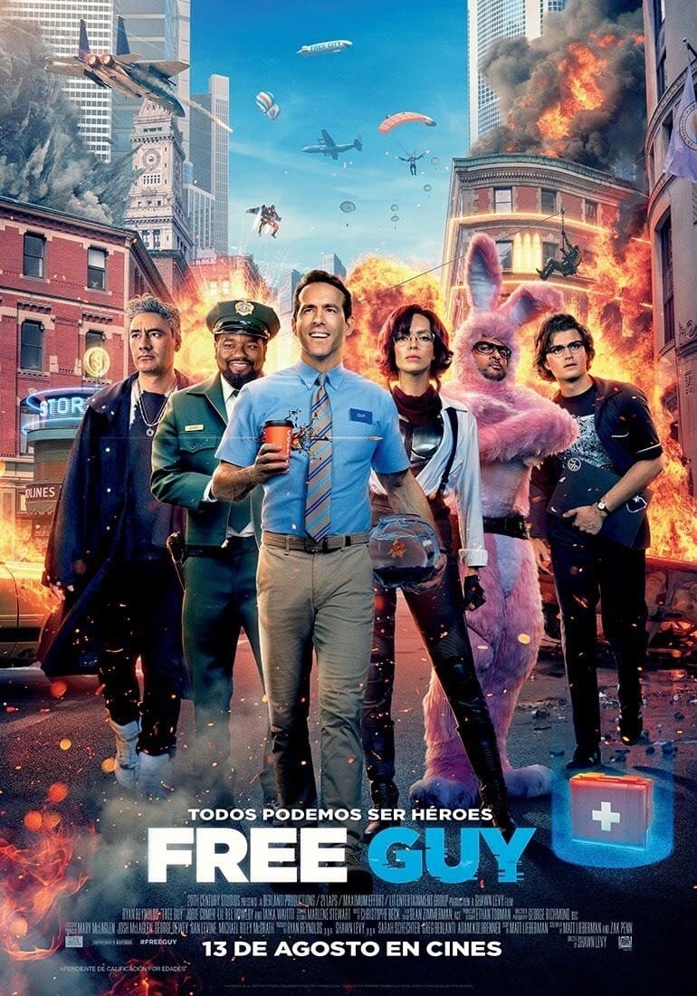 Poster de FREE GUY en español