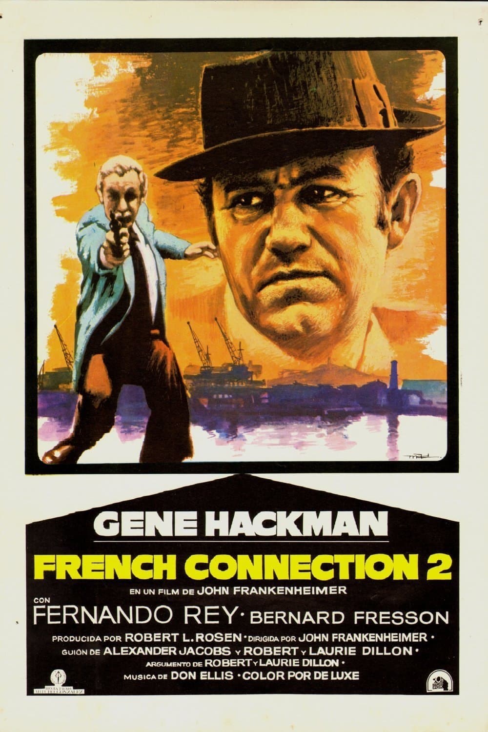 Poster de FRENCH CONNECTION II en español