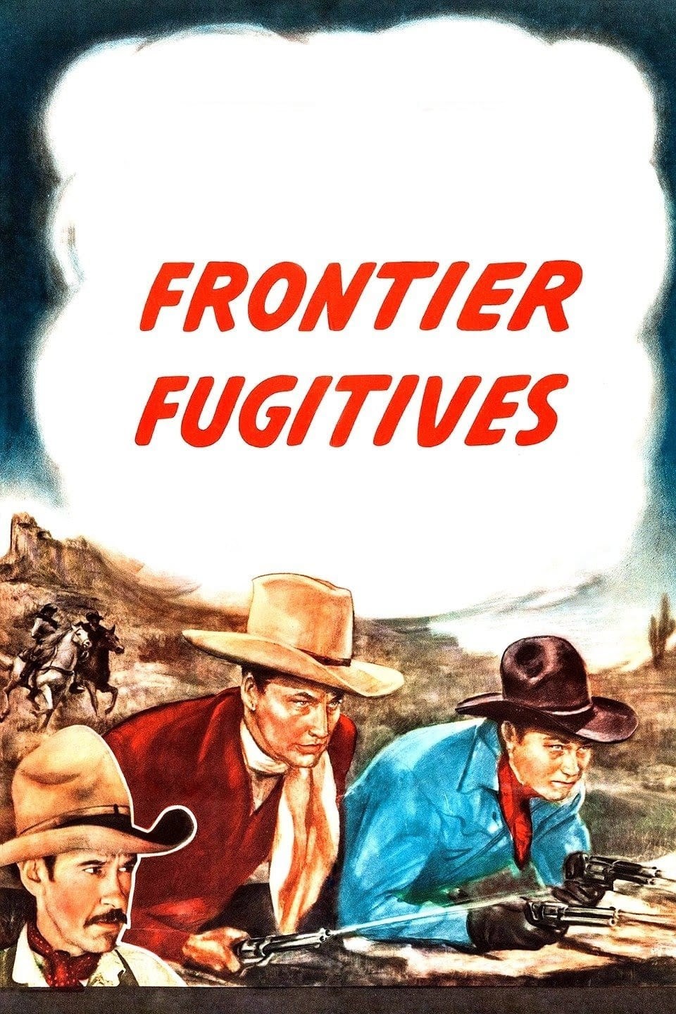 Poster de FRONTIER FUGITIVES en inglés
