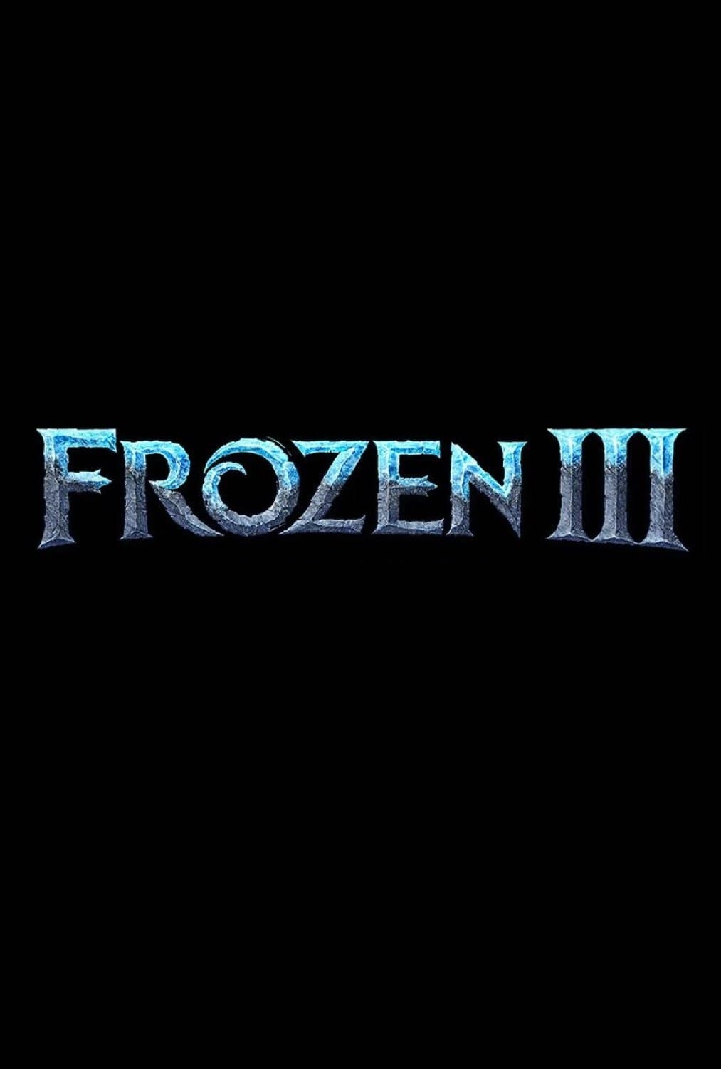 Poster de FROZEN III en inglés