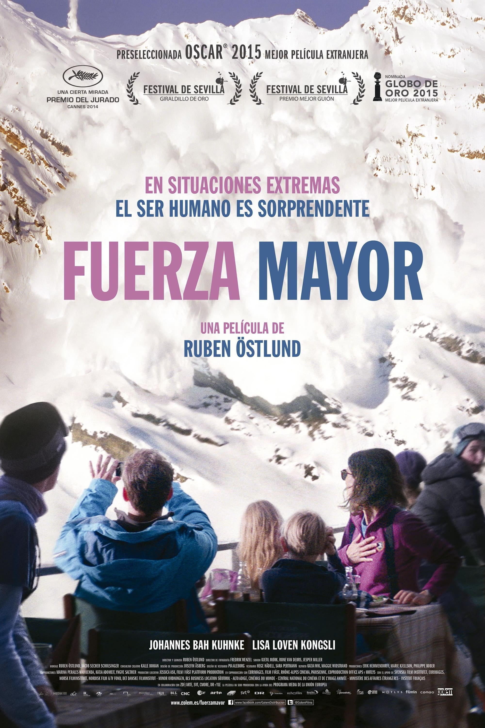 Poster de FUERZA MAYOR en español