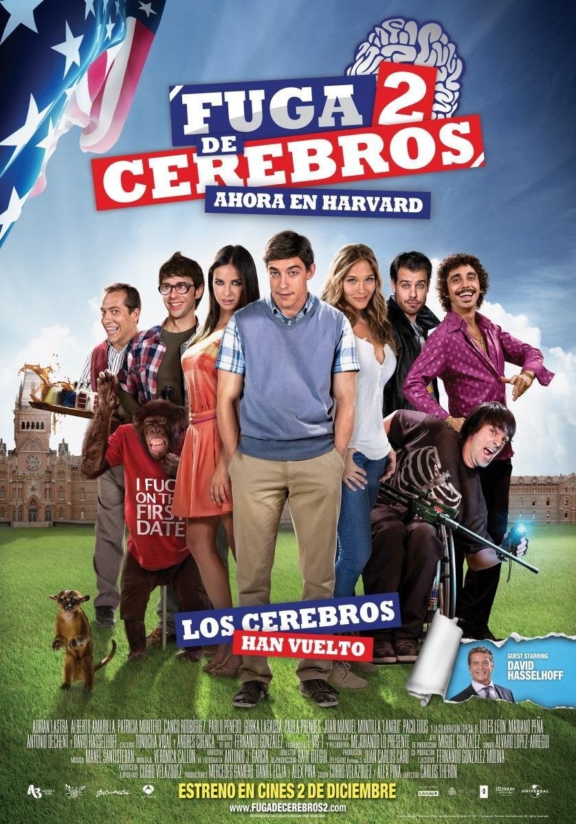 Poster de FUGA DE CEREBROS 2 en español