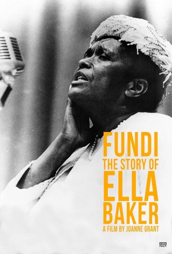 Poster de FUNDI: THE STORY OF ELLA BAKER en inglés