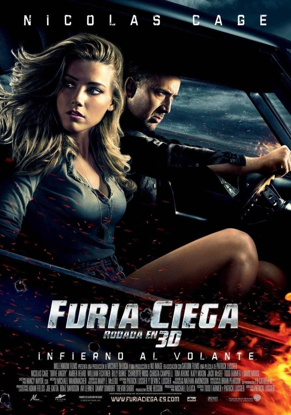Poster de FURIA CIEGA en español