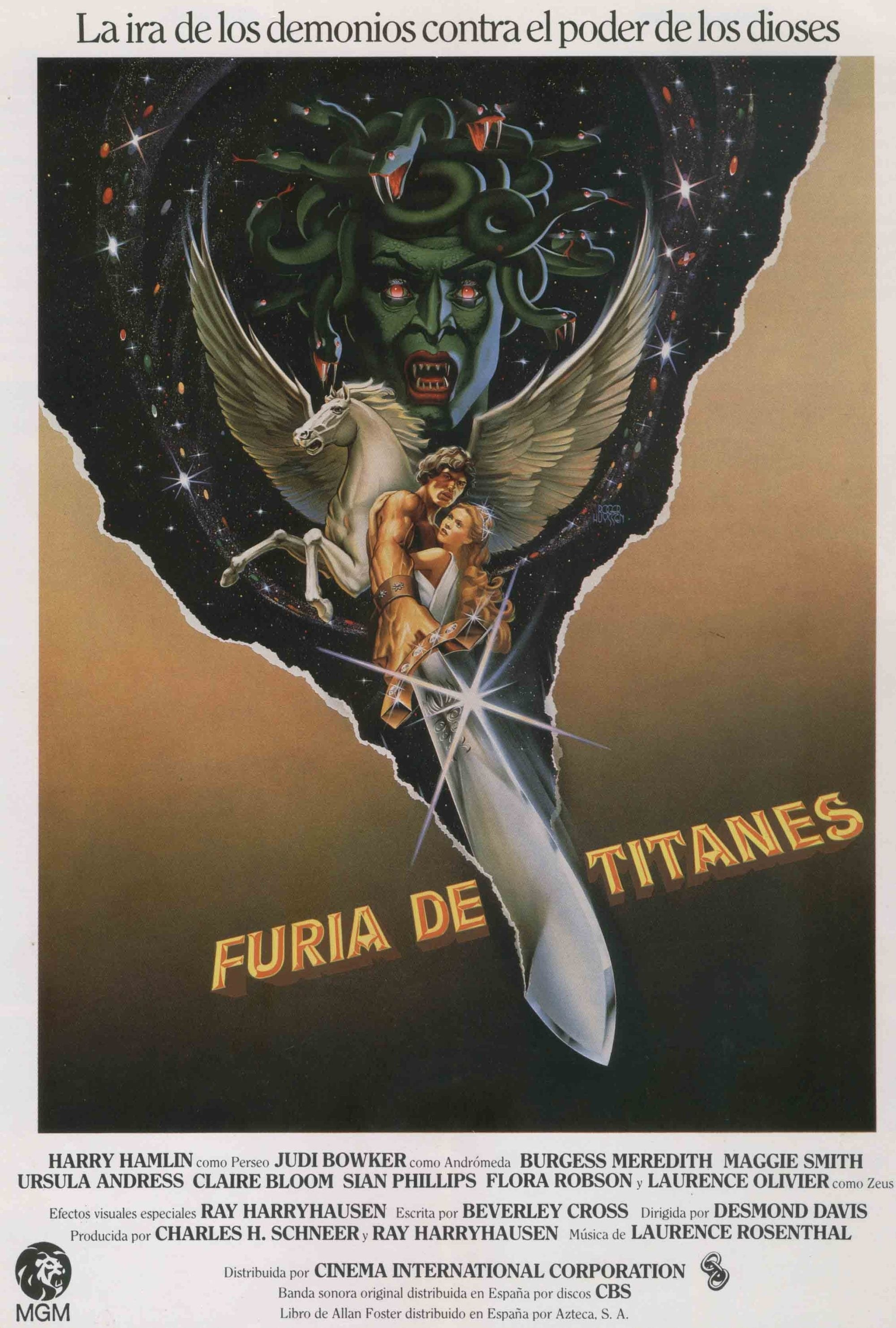 Poster de FURIA DE TITANES en español