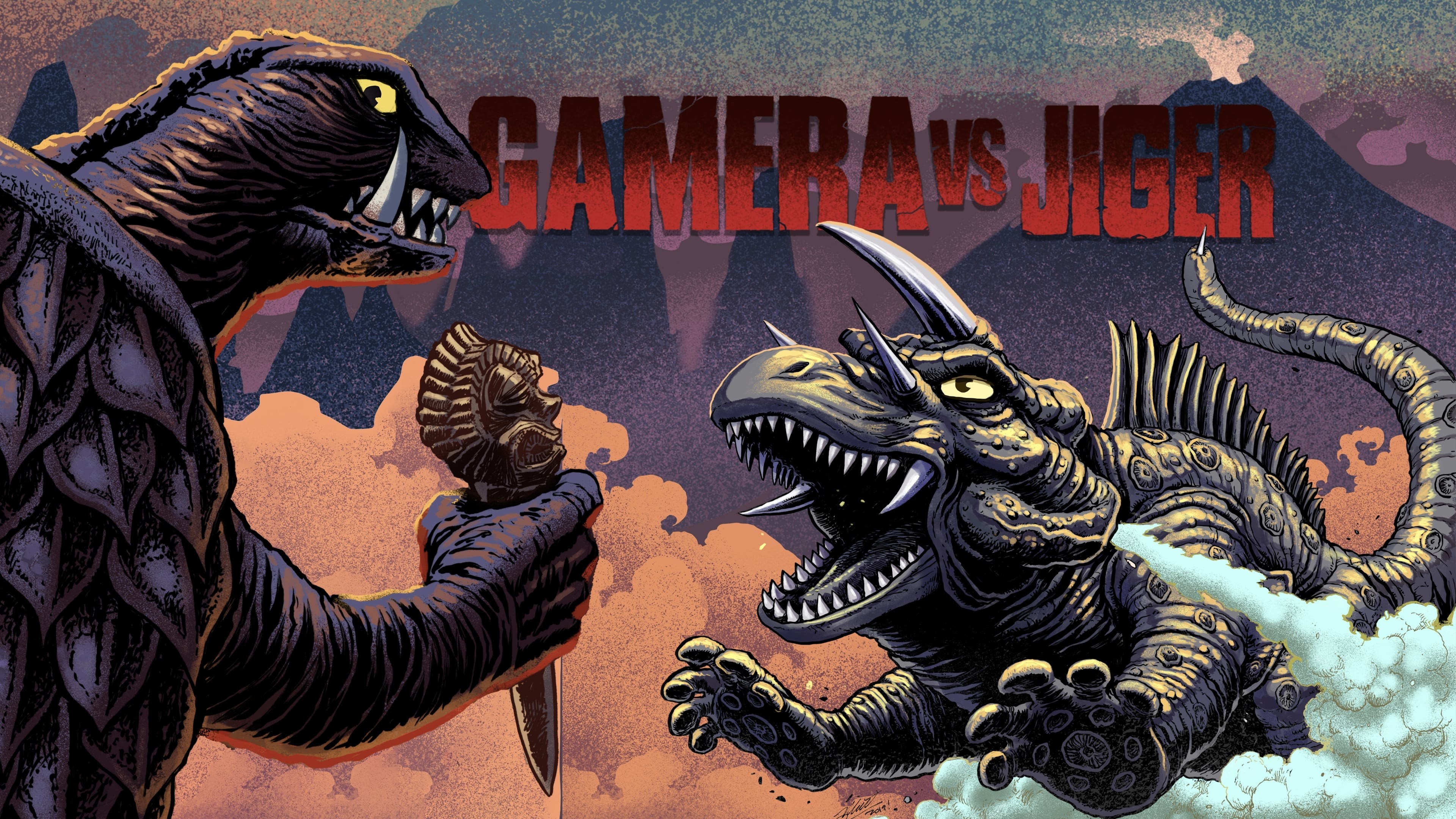 Foto de GAMERA CONTRA JIGER, EL SEÑOR DEL CAOS