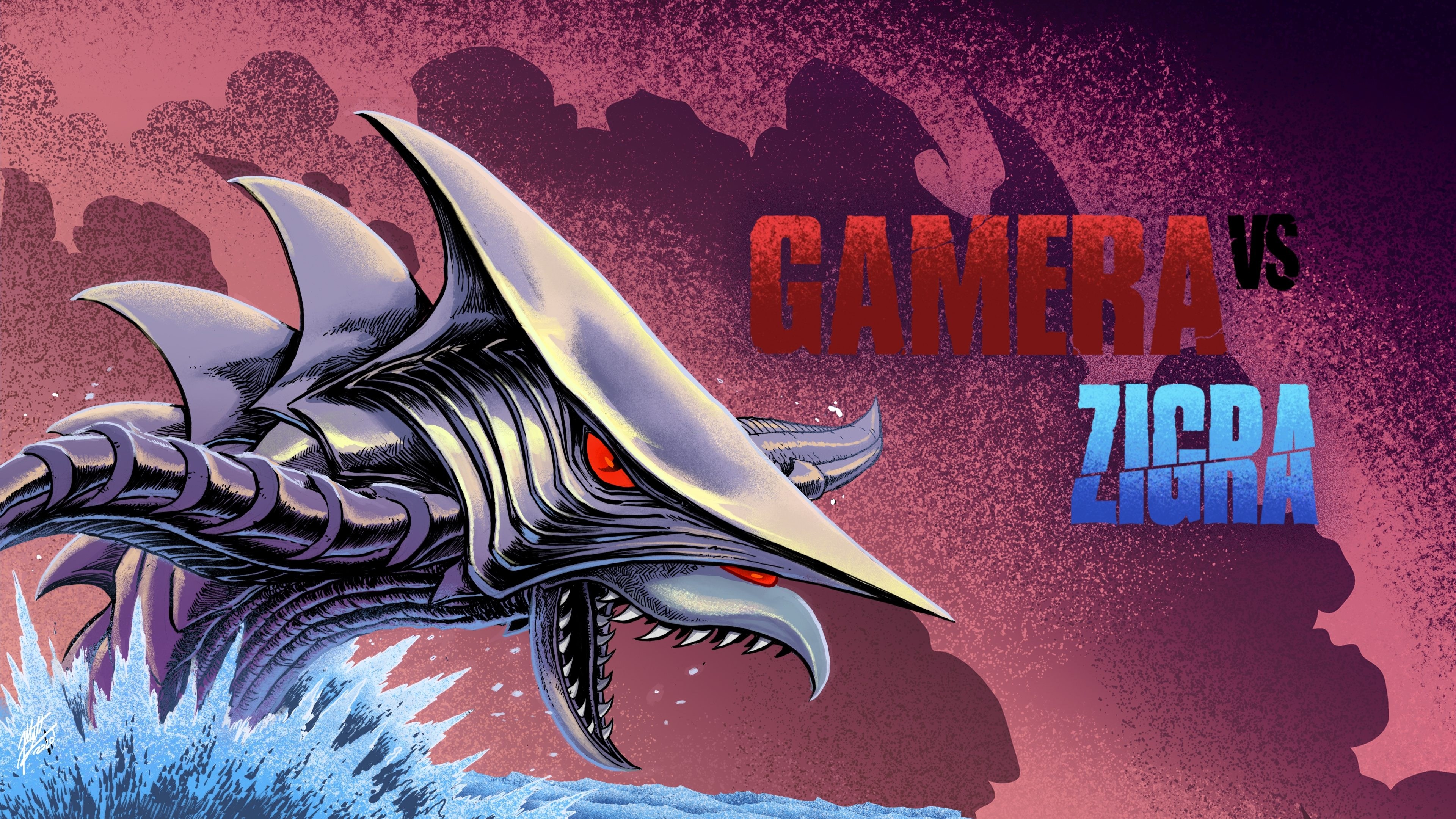 Foto de GAMERA CONTRA ZIGRA, LA AMENAZA DE LOS OCÉANOS