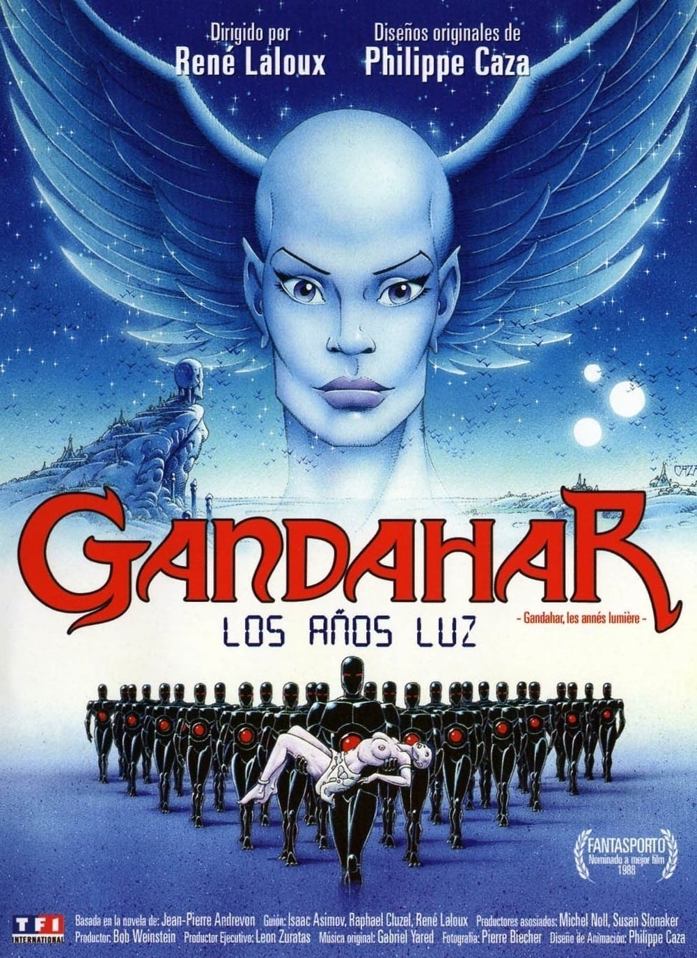 Poster de GANDAHAR: LOS AÑOS LUZ en español