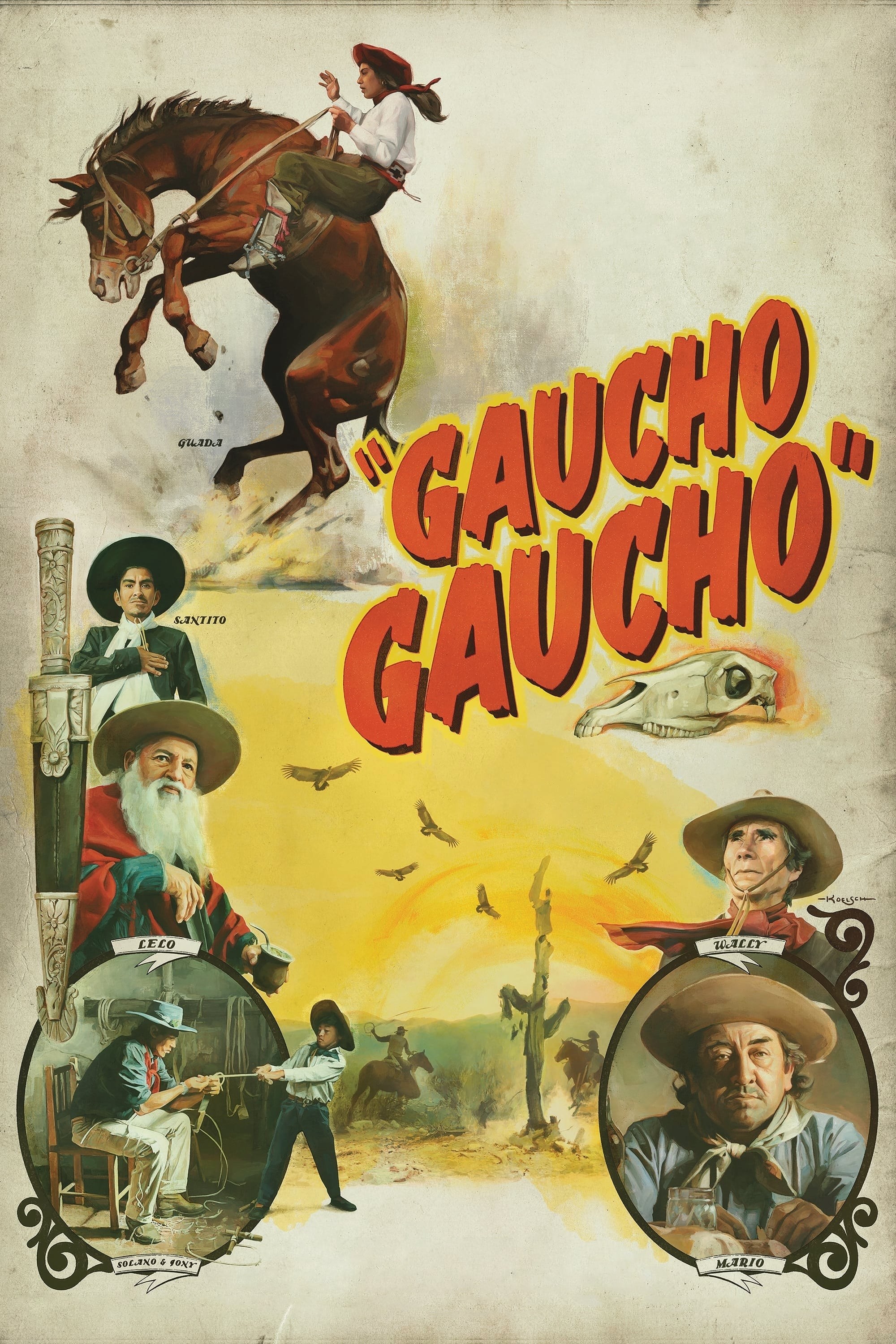 Poster de GAUCHO GAUCHO en inglés