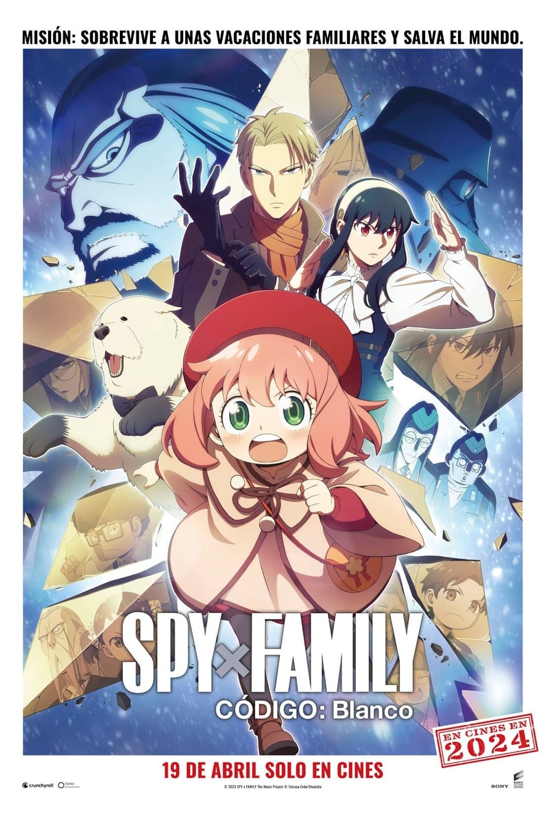 Poster de SPY X FAMILY CÓDIGO: BLANCO en español