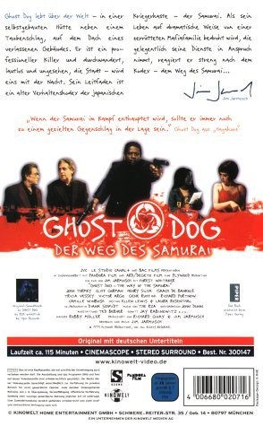 Poster de GHOST DOG, EL CAMINO DEL SAMURÁI