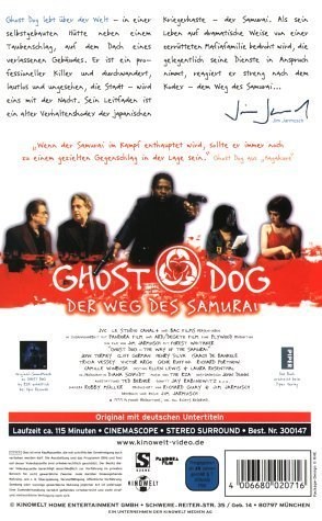 Poster de GHOST DOG, EL CAMINO DEL SAMURÁI