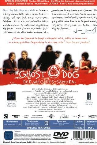 Poster de GHOST DOG, EL CAMINO DEL SAMURÁI