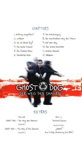 Poster de GHOST DOG, EL CAMINO DEL SAMURÁI