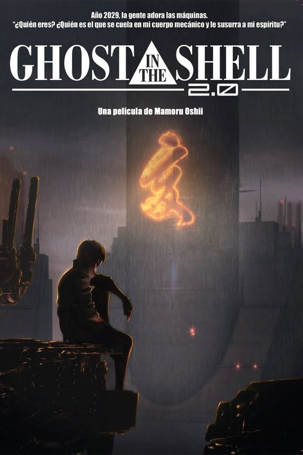 Poster de GHOST IN THE SHELL 2.0 en español