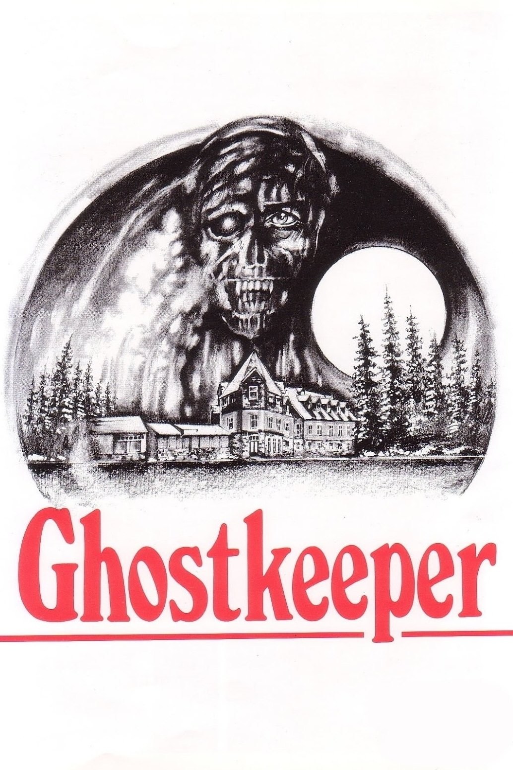 Poster de GHOSTKEEPER en inglés
