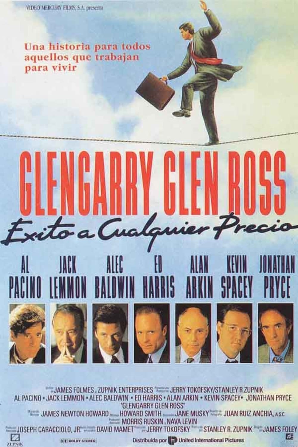Poster de GLENGARRY GLEN ROSS: ÉXITO A CUALQUIER PRECIO en español