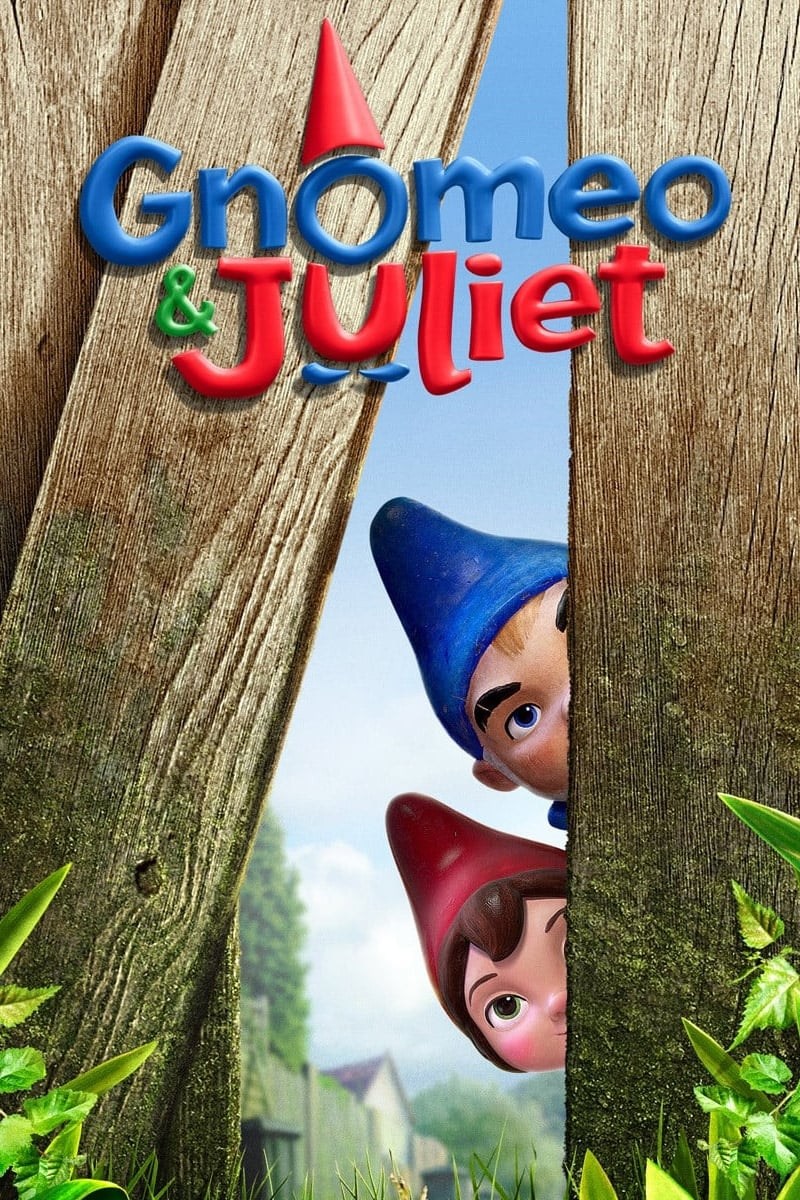 Poster de GNOMEO Y JULIETA en inglés