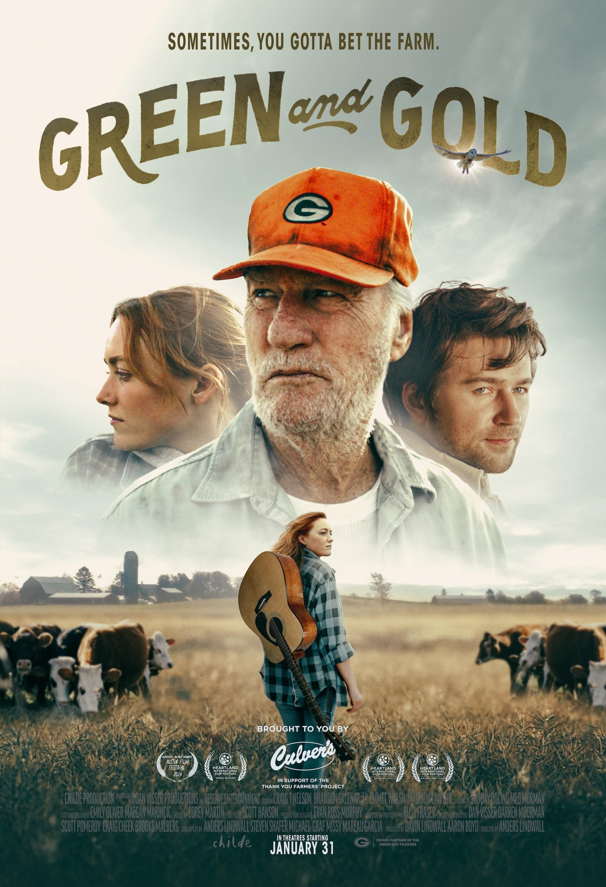 Poster de GOD LOVES THE GREEN BAY PACKERS en inglés
