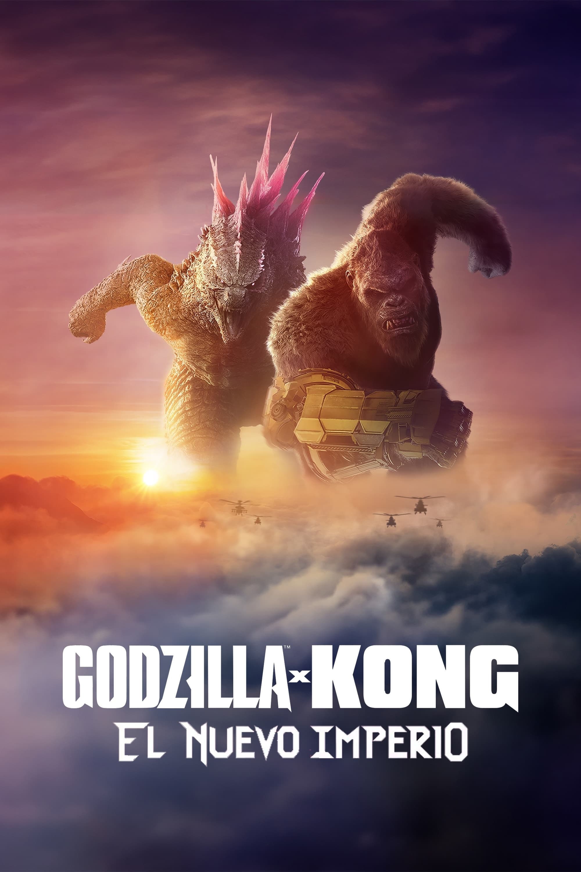Poster de GODZILLA Y KONG: EL NUEVO IMPERIO en español