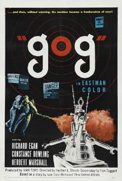 Poster de GOG, EL MONSTRUO DE CINCO MANOS en inglés