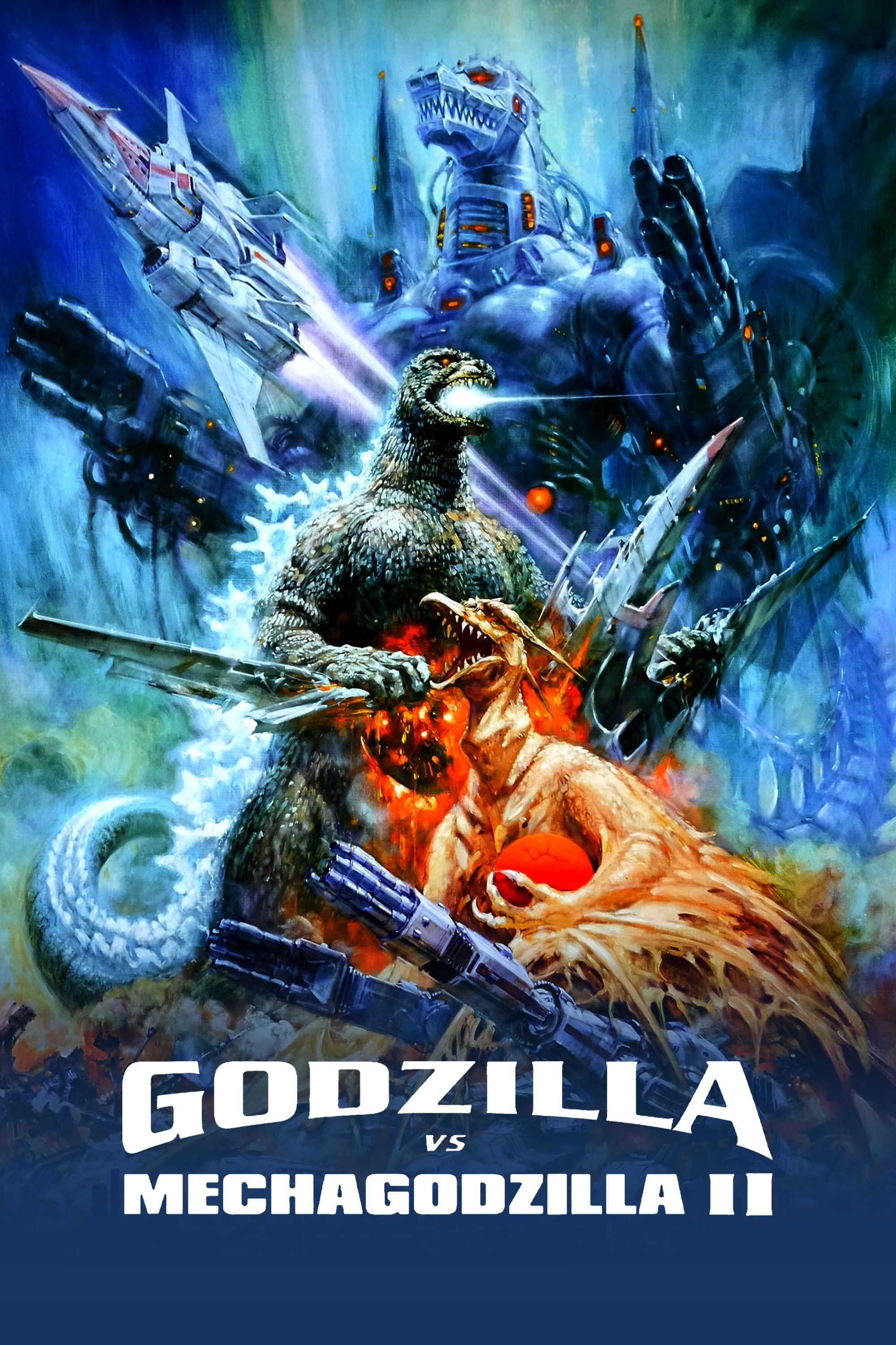Poster de GODZILLA VS. MECHAGODZILLA II en inglés