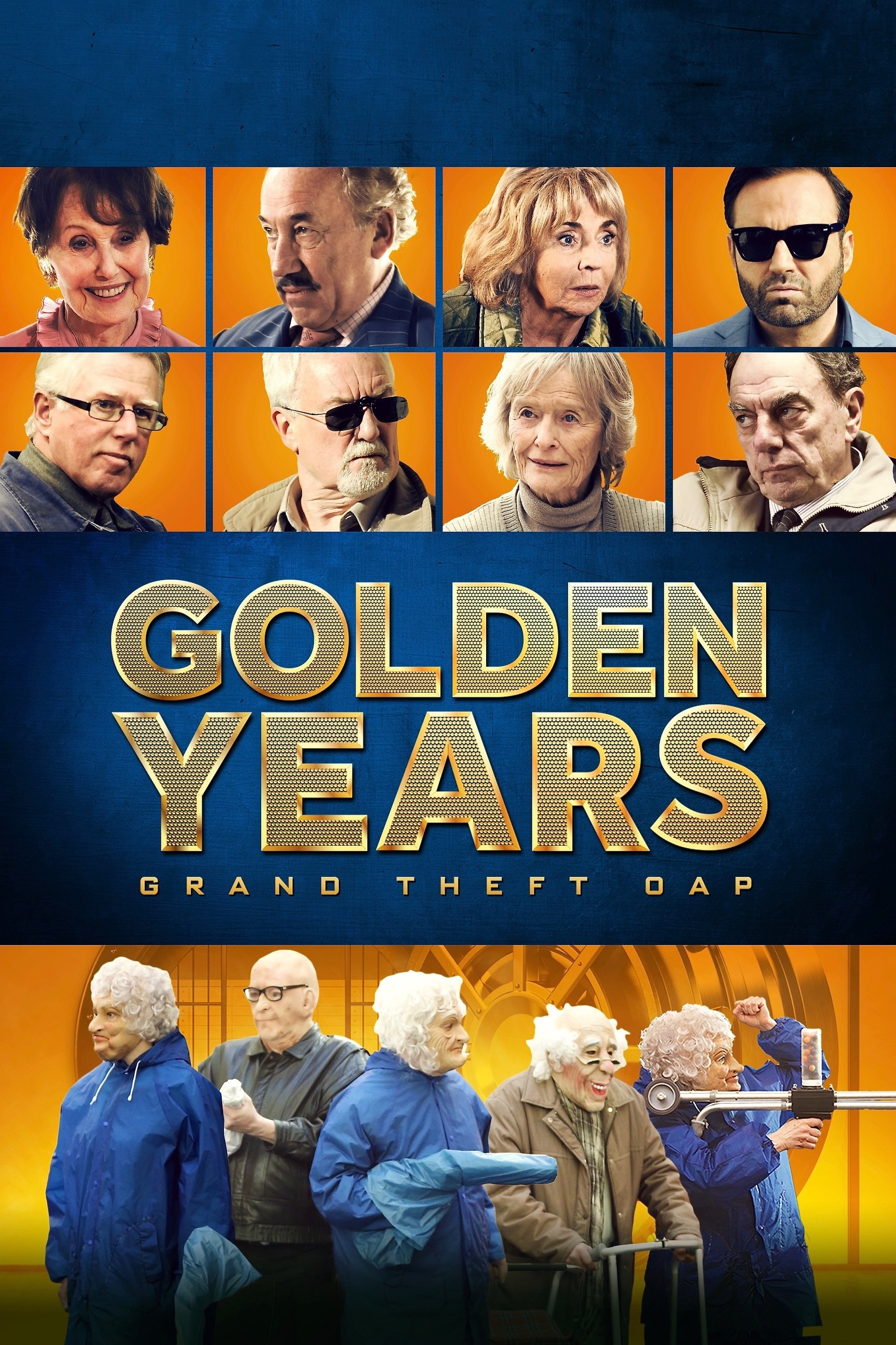 Poster de GOLDEN YEARS en inglés