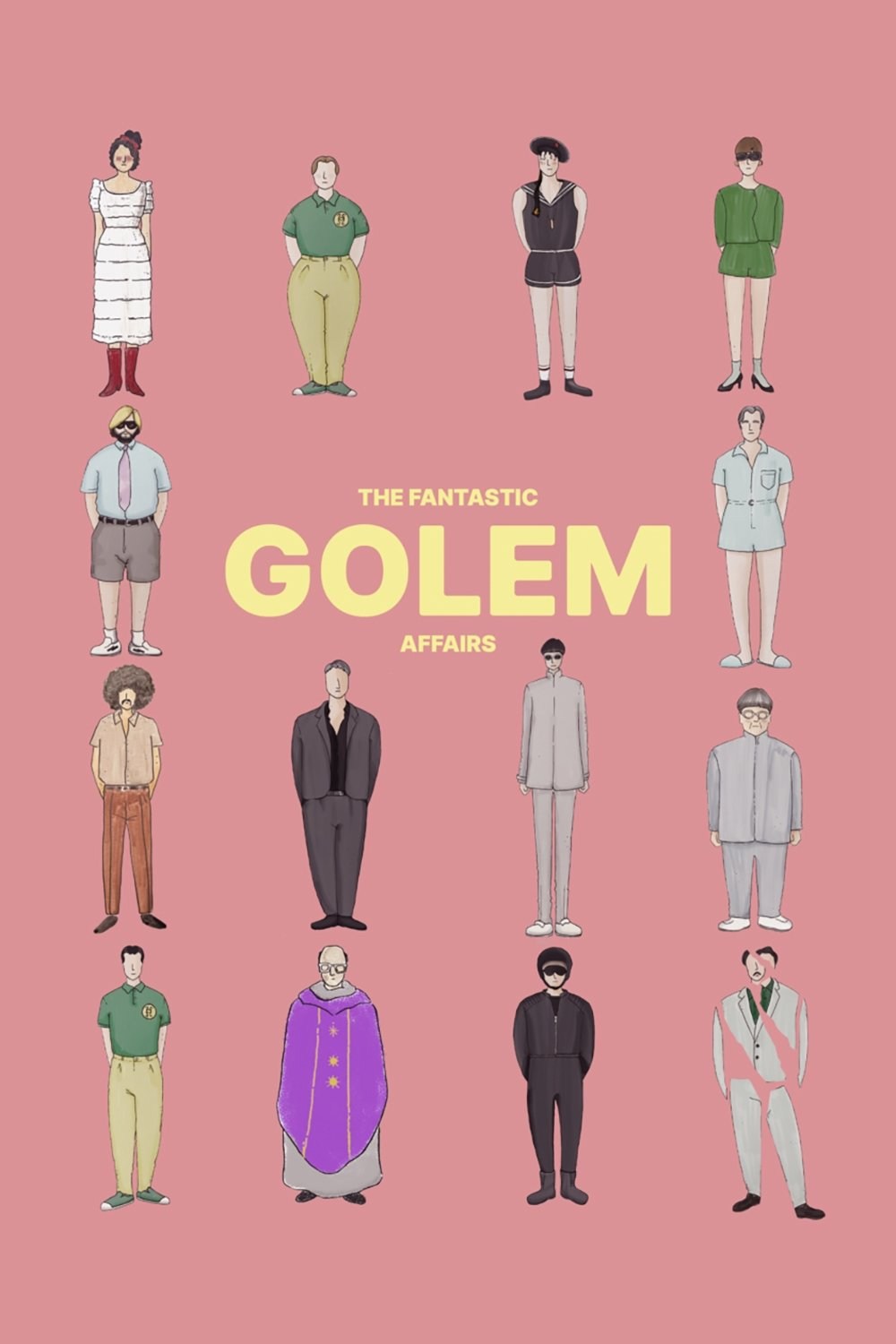 Poster de EL FANTÁSTICO CASO DEL GOLEM