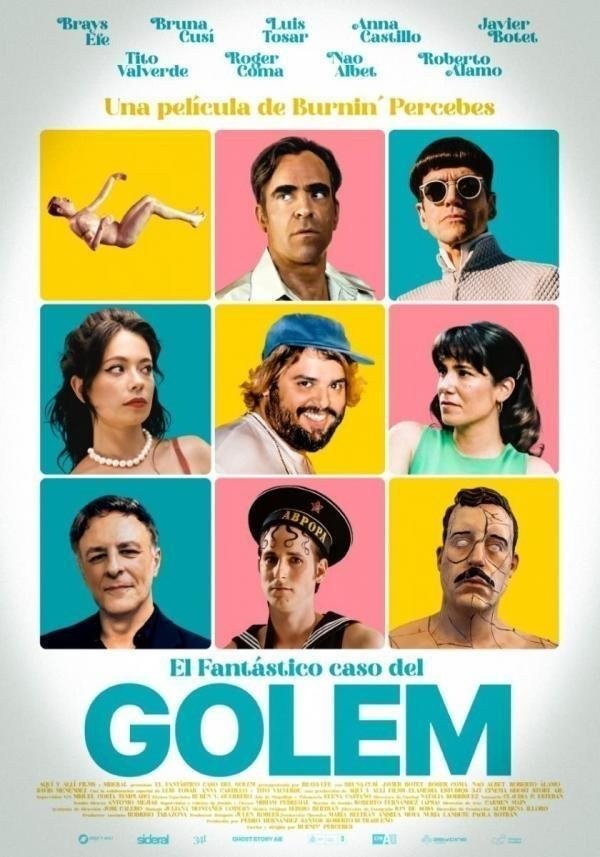 Poster de EL FANTÁSTICO CASO DEL GOLEM en español